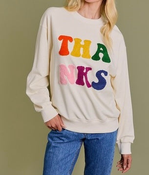 THANKS SWEATSHIRT